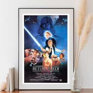 Star Wars: Episode VI - Movie Poster / Print (Space Battle) (Size: 27  X38)