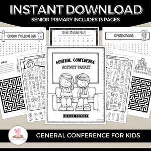 LDS General Conference kit by Little Wiggles Design