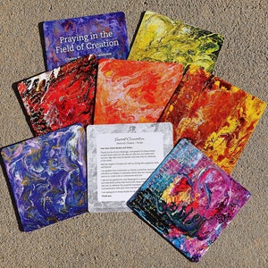 7 cartes de prière de la grossesse - Chakra bénédictions pour célébrer votre grossesse, préparer pour la naissance et se connecter avec votre bébé