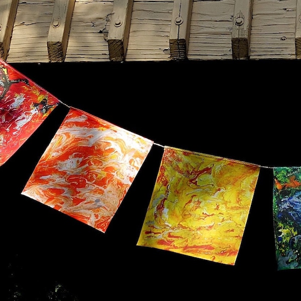 SECONDS ~ Prayer Flags - Praying in the Field of Love; Blessings to deepen your connection with the Divine and share the joy with the world