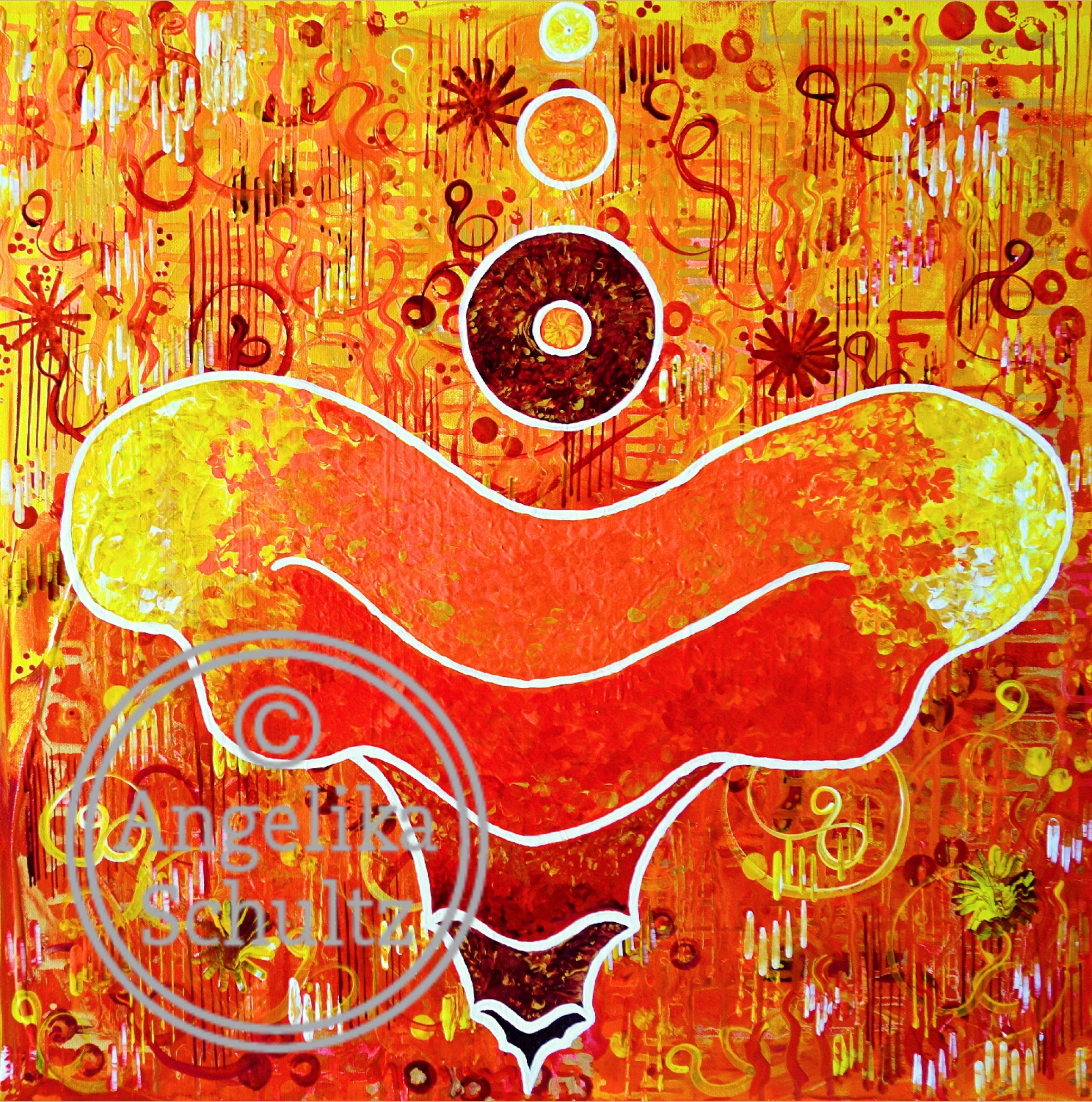 High Quality 12 X 12 Art Print Joy of Creation Artist Dr. Angelika Schultz Etsy Sweden