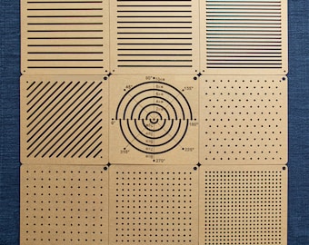 Sashiko Template Square Template Semicircle Template Twill Template Marking Template【10 Types】