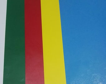 5 hojas de papel de calco con lápiz de relieve, papel de transferencia de carbono, patrón de transferencia sobre tela de punto de cruz, lienzo o madera para costura casera.