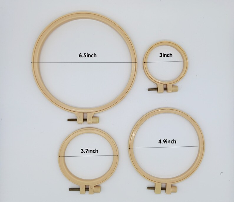 Wholesale Plastic Embroidery Hoop Embroidery Hoop 3 Inch to Etsy