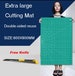 A1/A2/A3/A4/A5  Green Cutting Mat | Self-Healing Mat | Leather Tool | Leatherworking Mat 