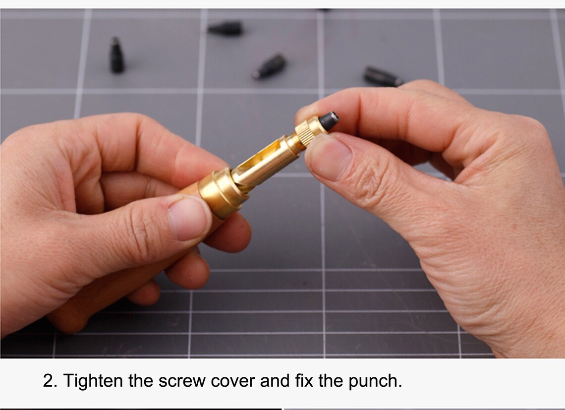 Automatic Belt Punching silent Punch Round Punchingleather Etsy