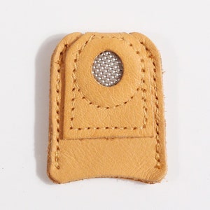 Cowhide Thimble Leather Thimble Sewing Quilting Embroidery Tool - Etsy