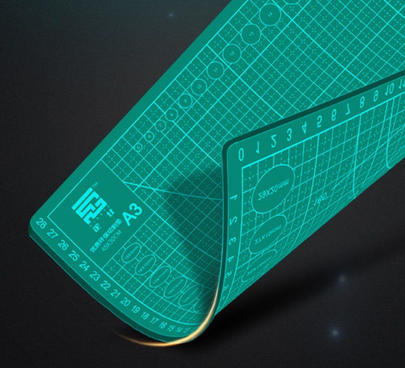 A1/A2/A3/A4/A5 Green Cutting Mat Selfhealing Mat Leather Etsy UK