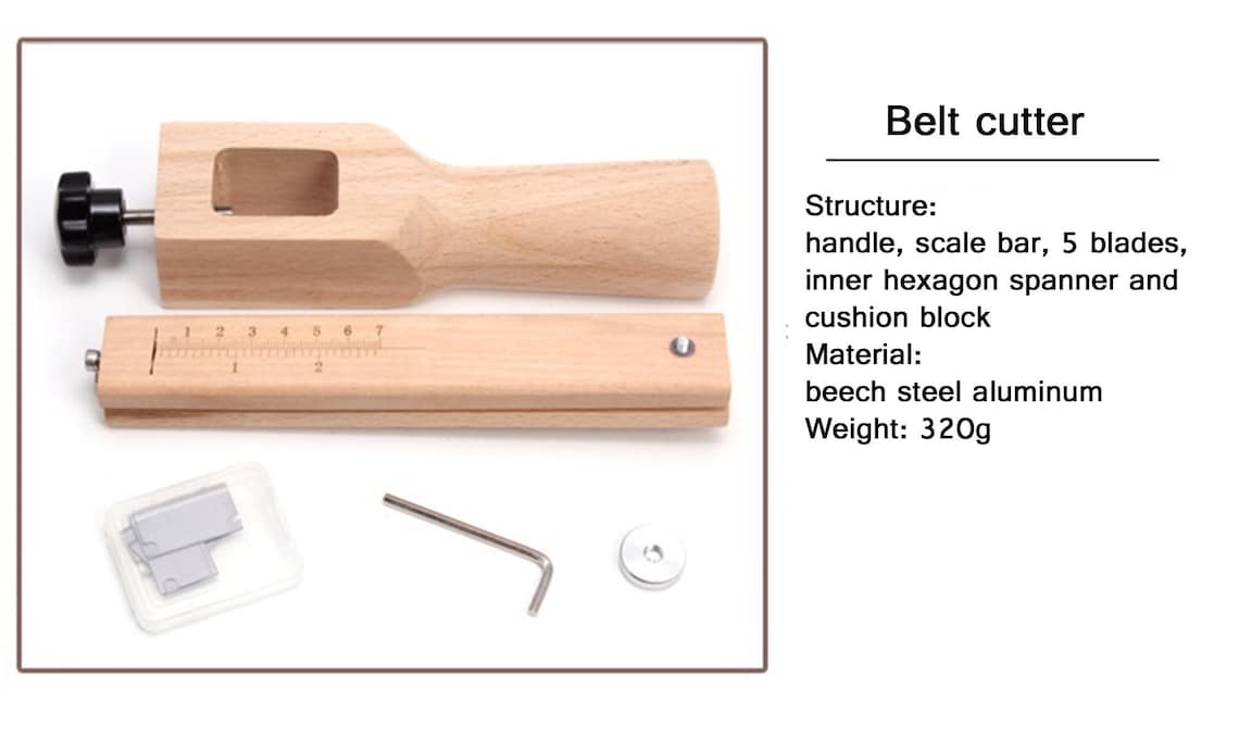 DIY Leather Tool Belt Cutter Leather Strip Cutter Leather Etsy