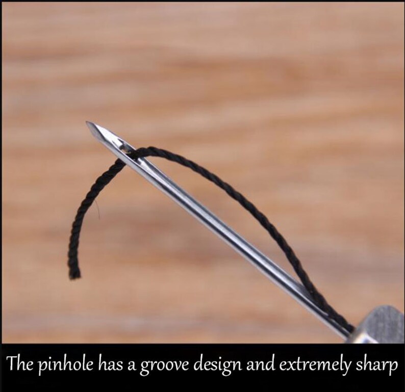 1 Set Hand Made Leather Sewing Needle Machine Leather Etsy