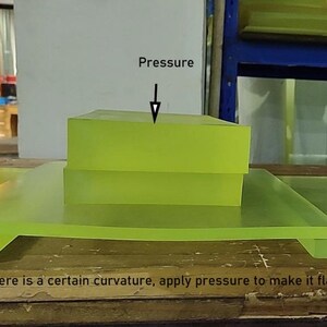 Customized Buff-transparent Cutting Mat | Multi punching board | A Quality PE Cutting Board for Leather Handworking | Leather craft tools image 8