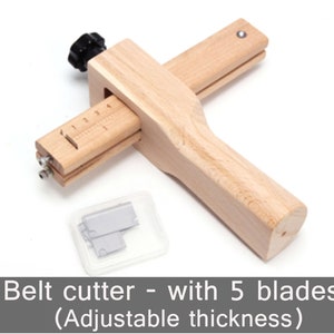 DIY leather tool belt cutter leather strip cutter leather cutter precise positioning leather strip adjustable width
