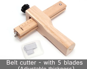 DIY leather tool belt cutter leather strip cutter leather cutter precise positioning leather strip adjustable width