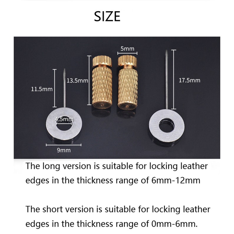 Suture Positioning Needle Fixed Needle Handmade Diy Leather Etsy