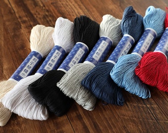 Sashiko Thread Sashiko Tools Pure Cotton Thread(S1-S7)