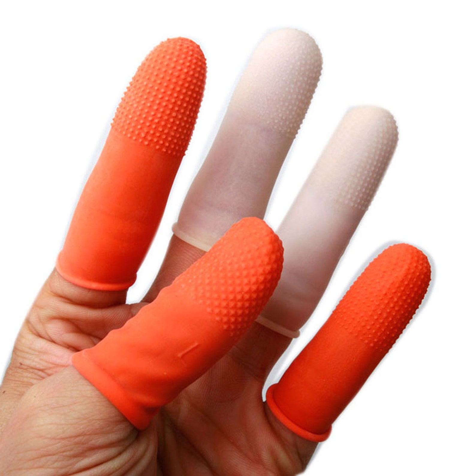 Latex Finger Cover Antiskid Finger Cover Thickened Wear Etsy