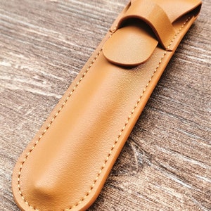 Customized Gift Leather Pen Case Leather Pencil Case Customized Activity Gift Customized Graduation Gift Pen Protection Case