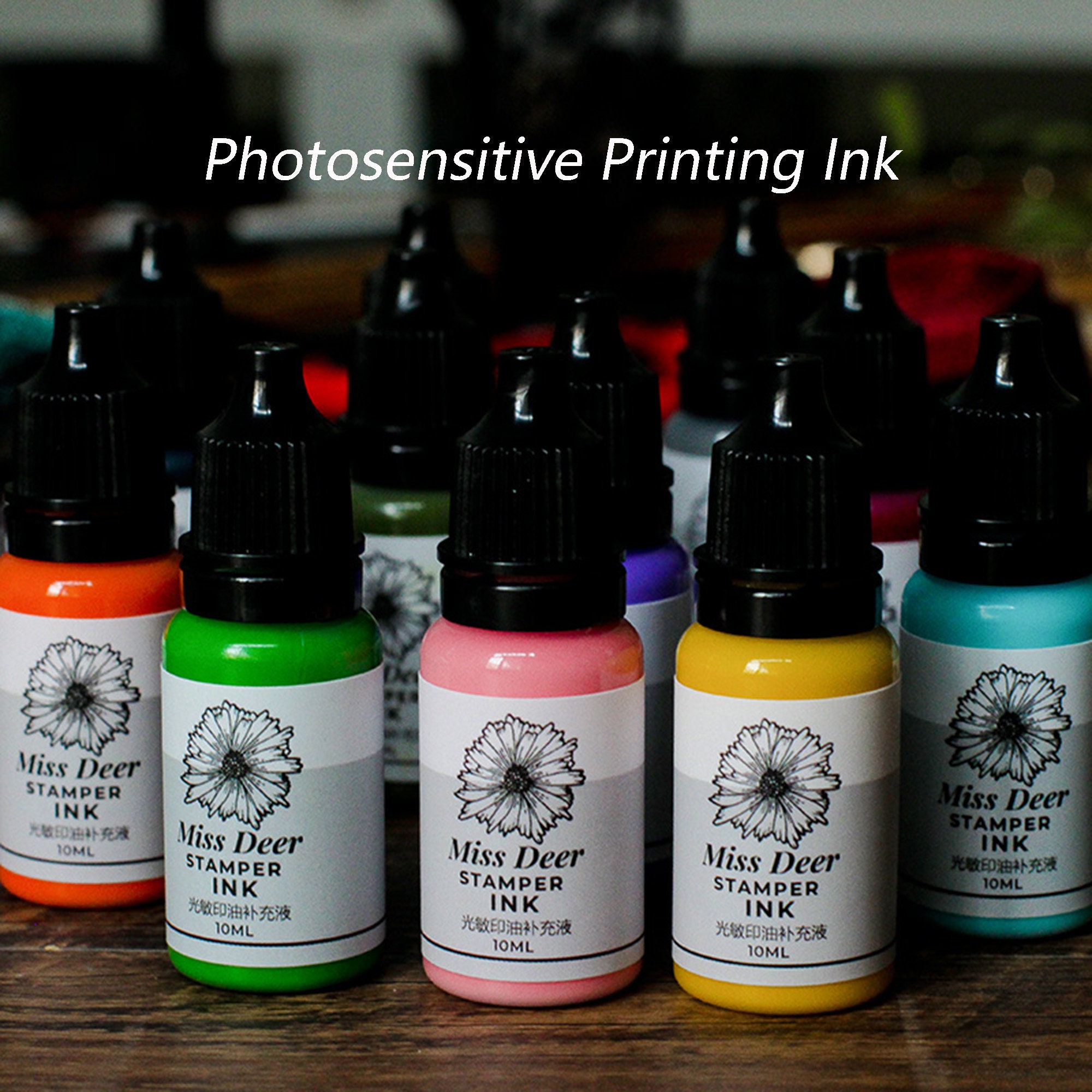 Color Photosensitive Printing Ink Quick Drying Printing Ink - Etsy UK