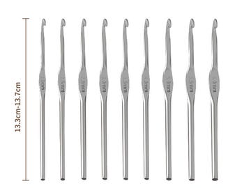 Jin Lan Metal Integrated Type Crochet 0.4mm-6.5mm Ergonomic