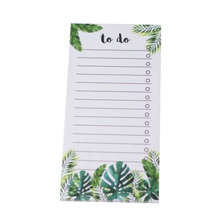 To-Do Liste Notizblock Tropical Bild 2