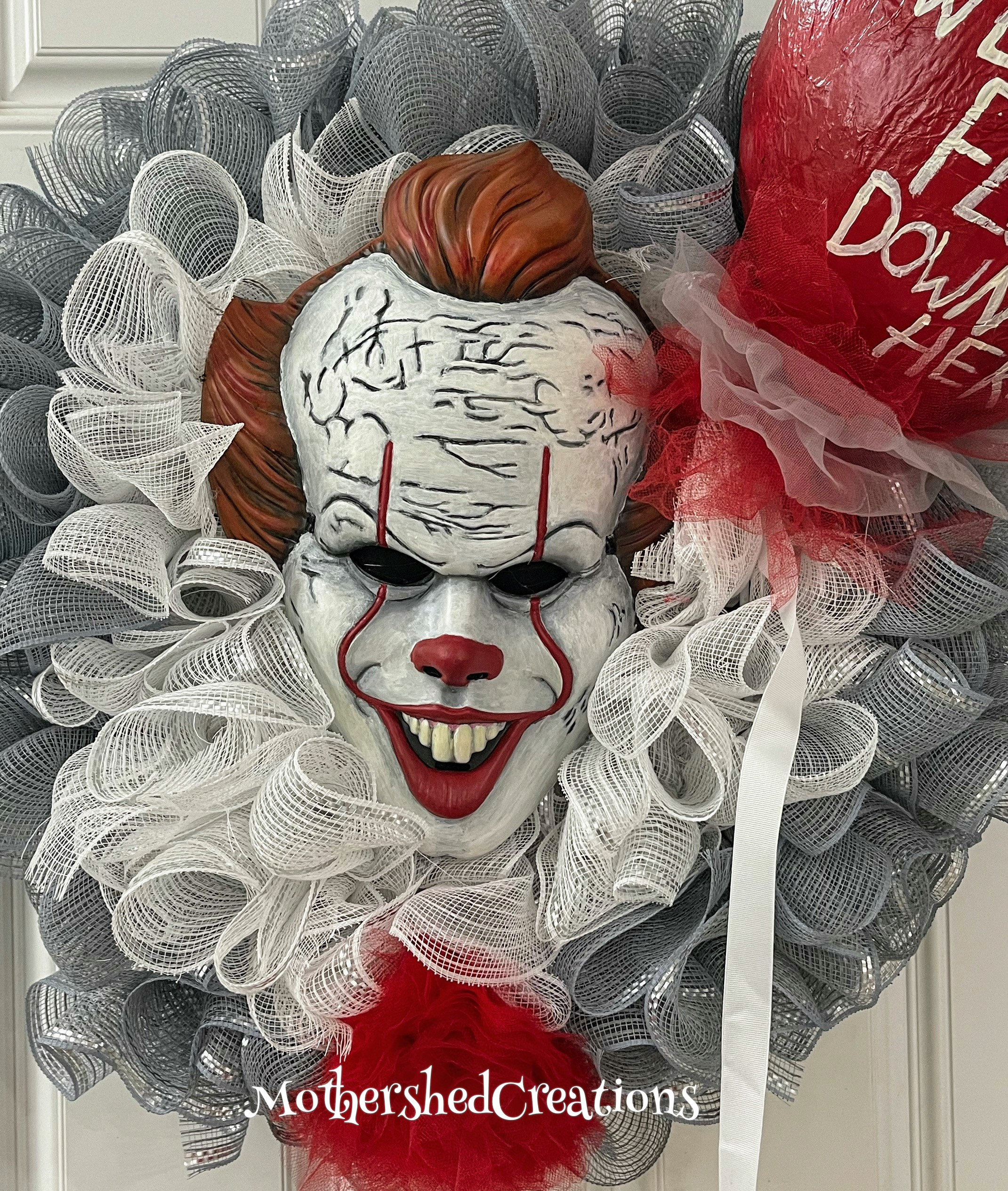 Pennywise wreath deals