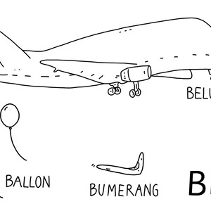 ABC - 28 cartes de vol (PDF à imprimer soi-même)