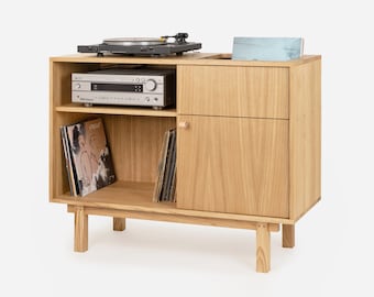 Kunnst Turntable Stand and Vinyl Record Storage, Vinyl Record Storage
