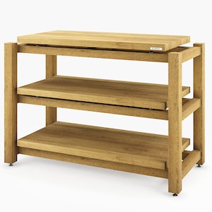 HI FI Audio Rack for Audiophile Handcrafted Hi End audio stand for turntable premium hi-fi Audio shelf for audio system audio furniture