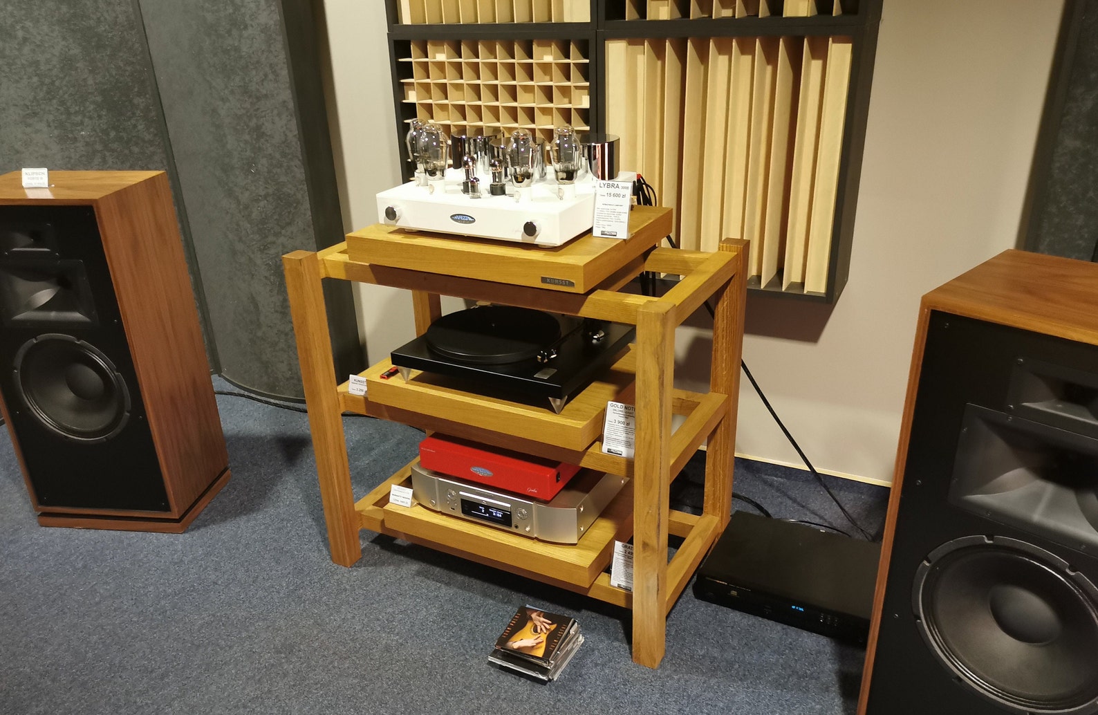 HI FI Audio Rack for Audiophile Handcrafted Hi End Audio Stand for ...