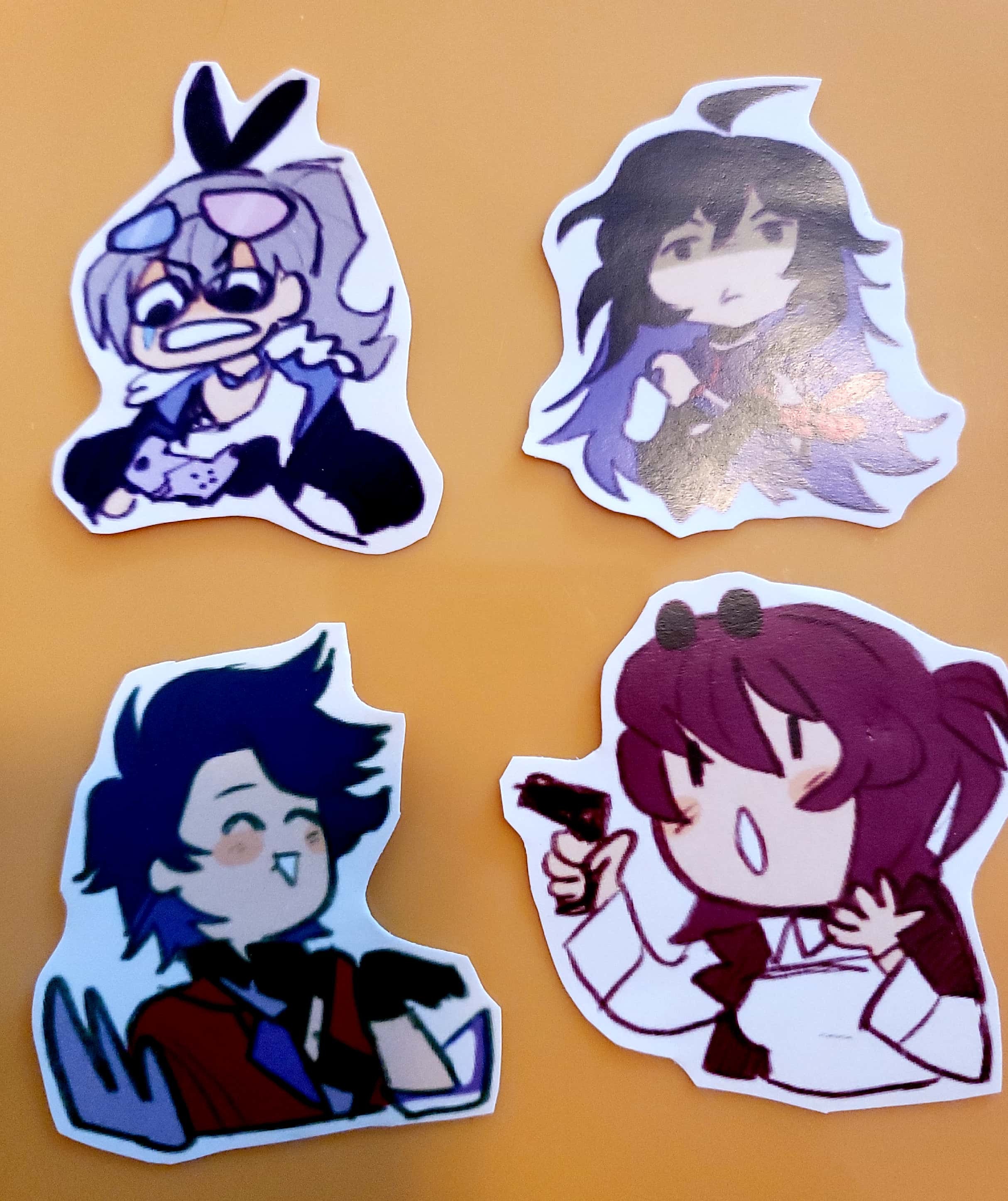 Silly Hsr Stickers - Etsy