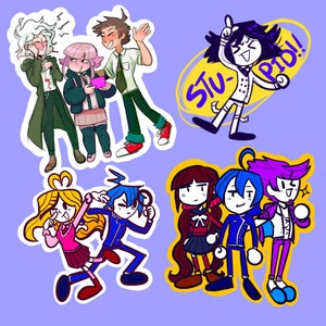 Danganronpa sticker preorders