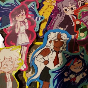 Danganronpa stickers
