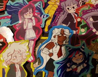 Danganronpa pegatinas