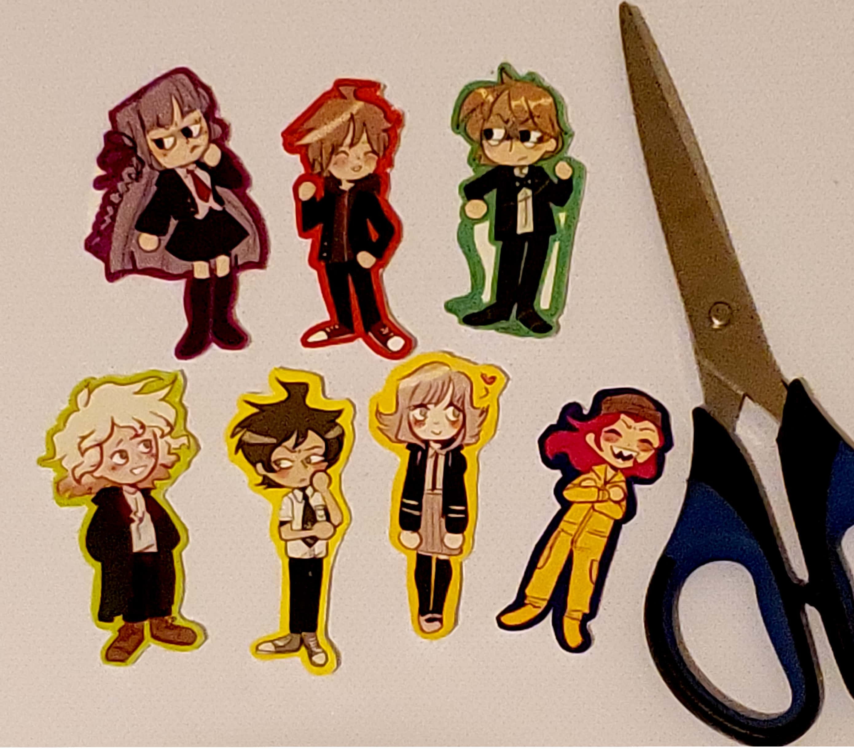 Danganronpa Stickers - Etsy