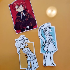 Genshin paper stickers