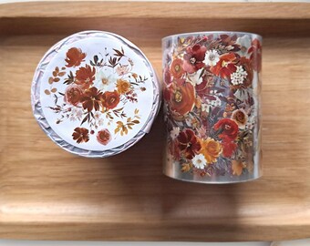 Copper PET Tape Flowers | Sample Loop 100cm