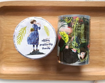 切売り】cotton◇PETテープ『girls collection』1ループ バリニーズ