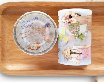 毎日のPETテープ JournalPages × Windry R |サンプルループ 55 cm