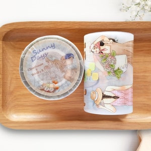 Sunny Days PET Tape 63Penhouse x Windry R | Sample Loop 100cm mit 20 Mädchen Designs