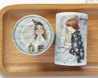 毎日のPETテープ JournalPages × Windry R |サンプルループ 55 cm