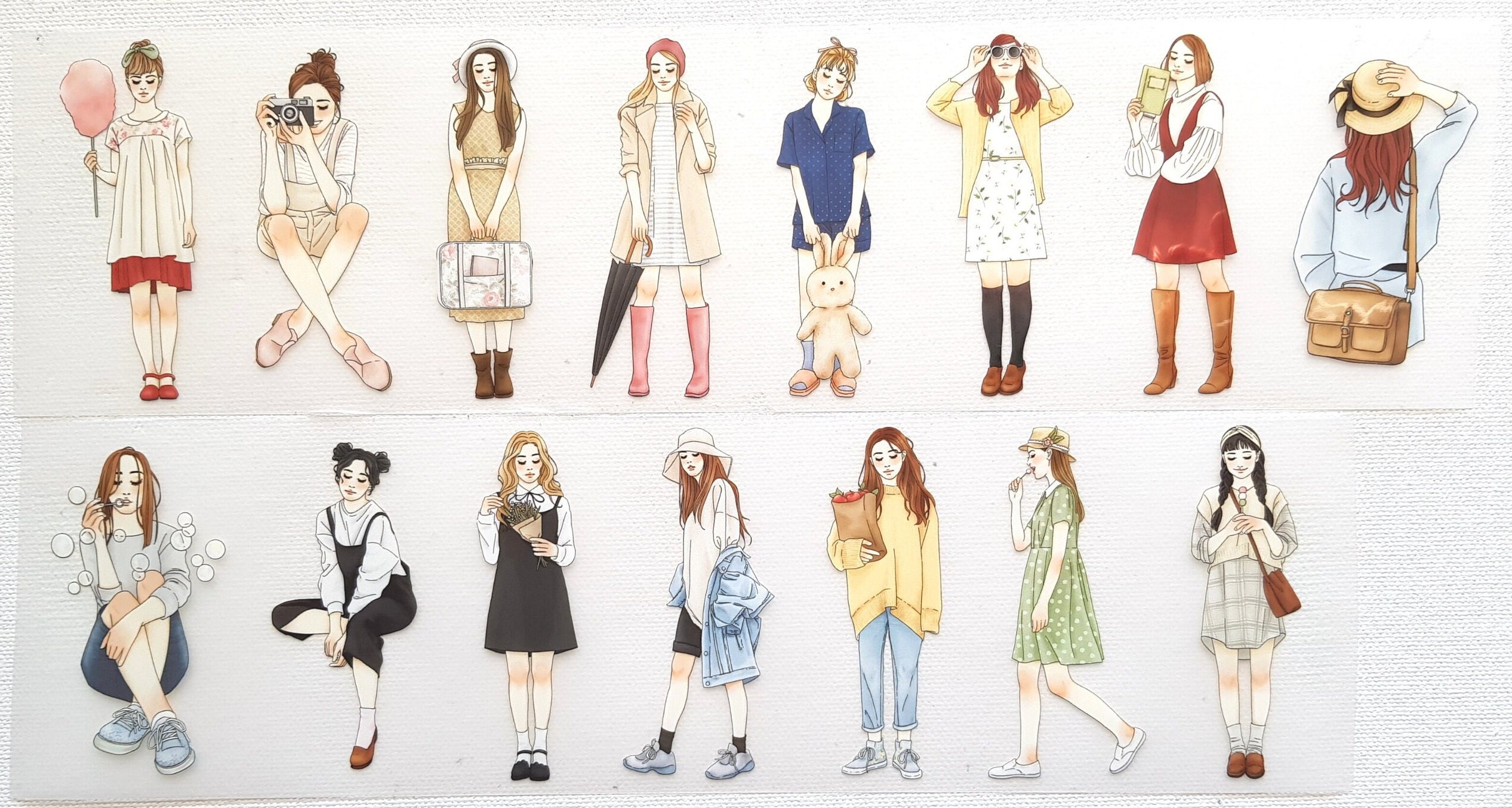 毎日のPETテープ JournalPages × Windry R |サンプルループ 55 cm