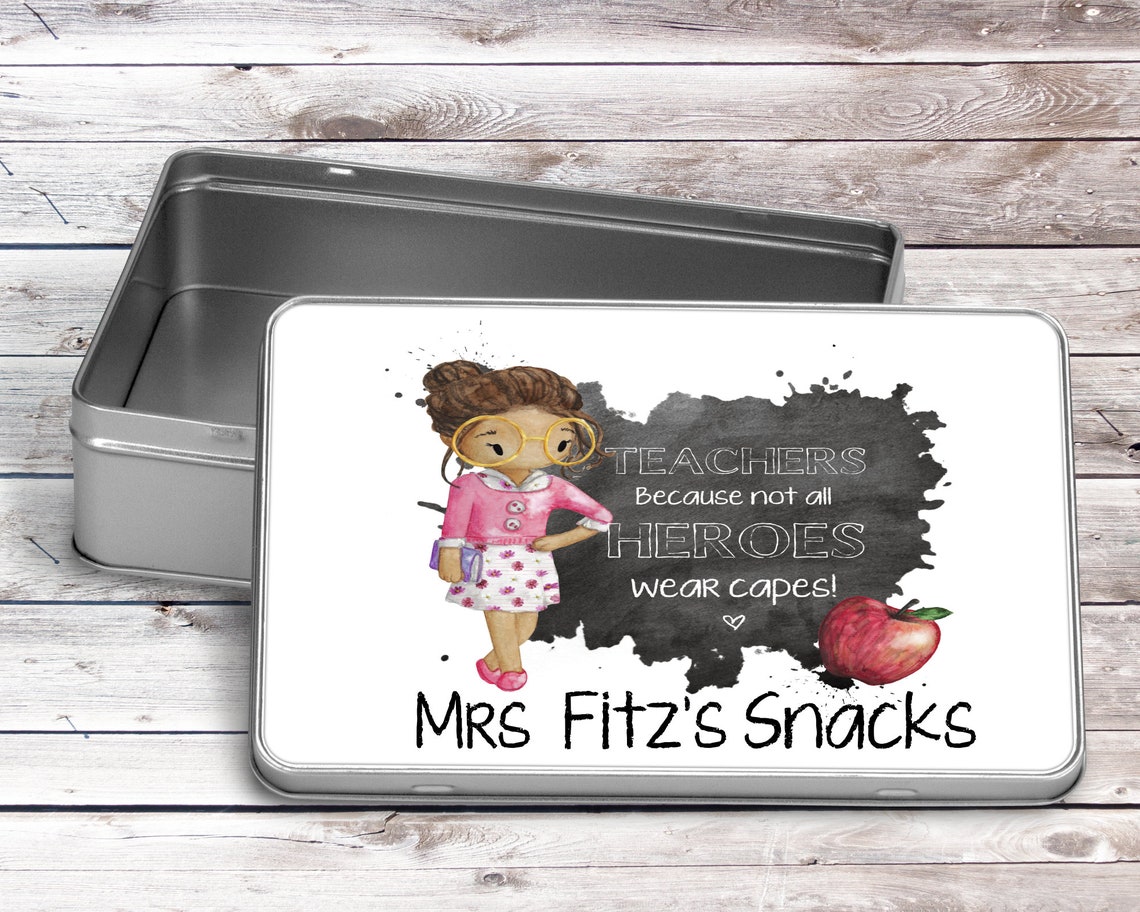 Personalised teacher Mug Gift Set Etsy