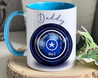 Mug bols fête des pères, cadeau fête des pères, tasse bols no 1, cadeau fête des pères, papa, grand-père, papa