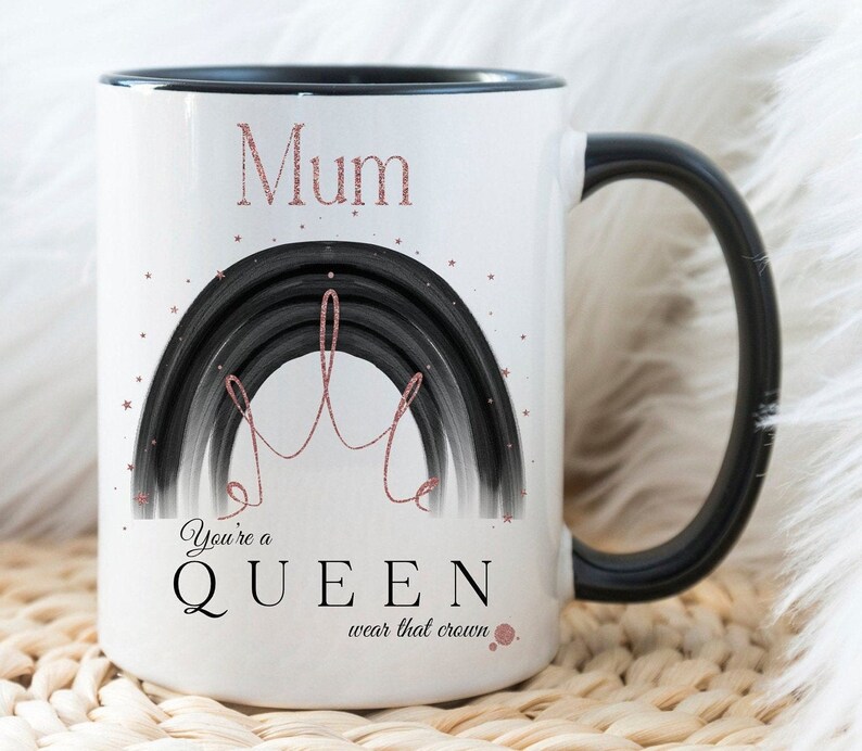 Personalised Mug Gift Queen Mug Mug & Coaster Gift Set Etsy UK