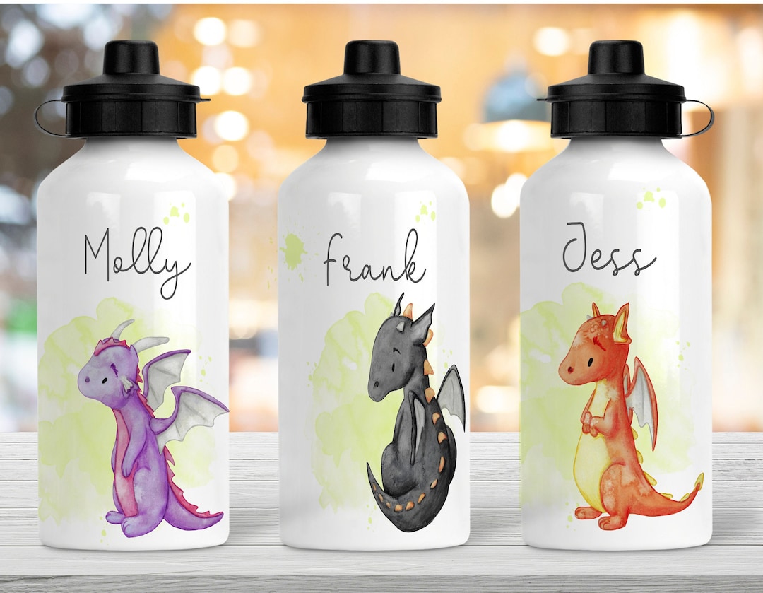 Little Surprise Box Lucky Dragon Theme Kids Water Bottle