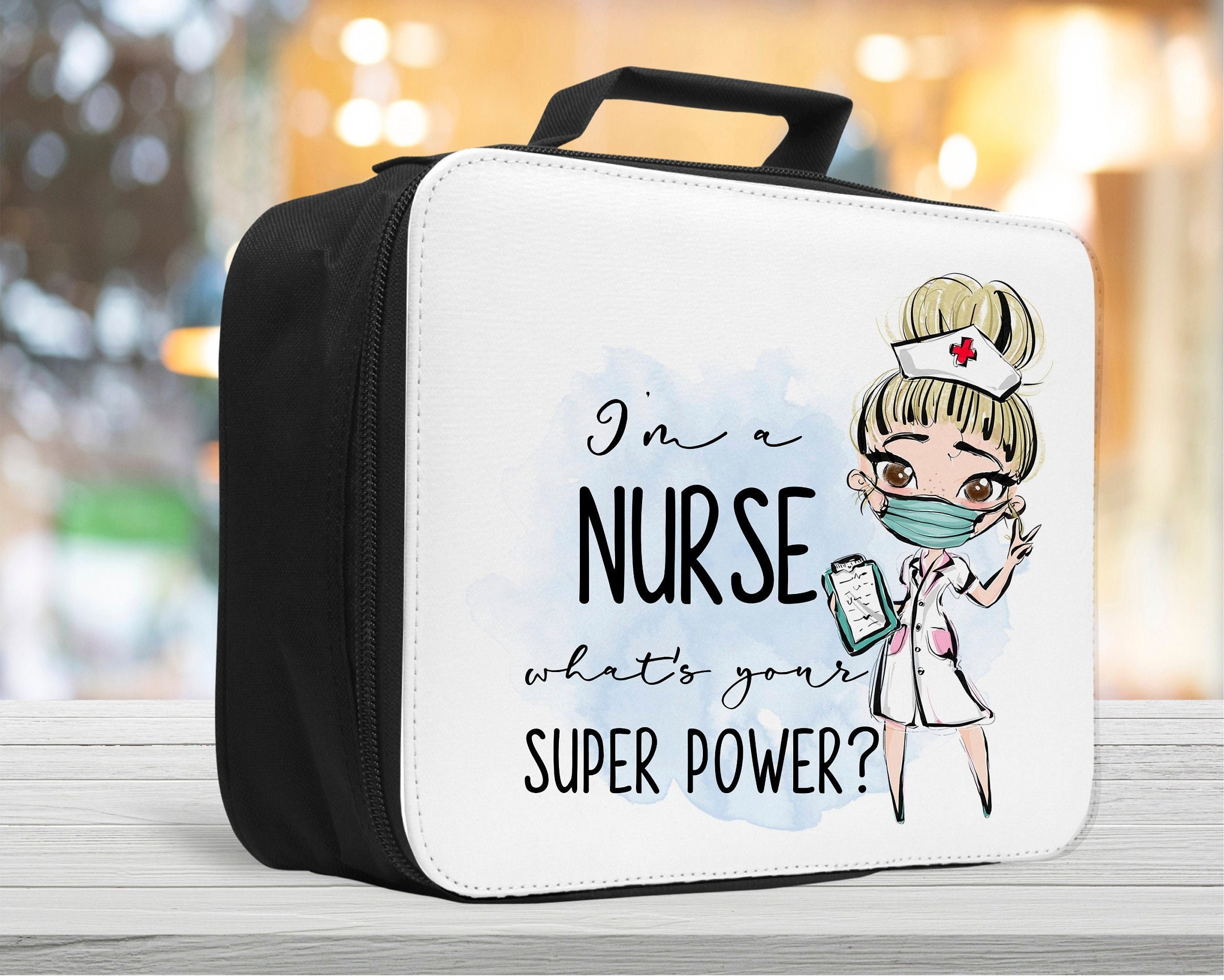 Personalised Nurse Lunch Bag Insulated Lunch Bag Nurse Gift Etsy UK