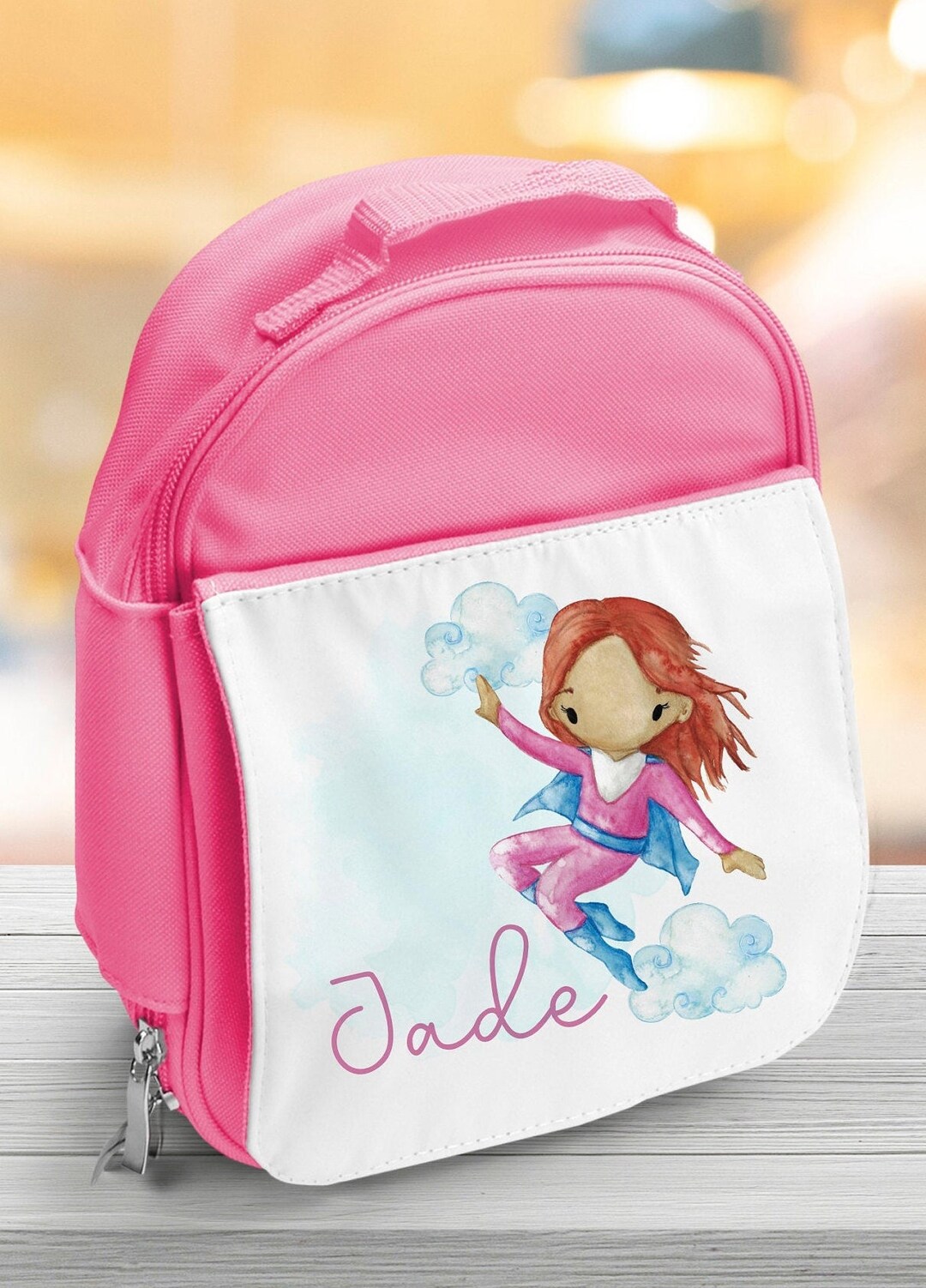 Borsa Da Ballo Per Bambine - 29.5x18x18cm - Design Principessa Con Fiocco - Per Balletto E Scuola - Foto 3