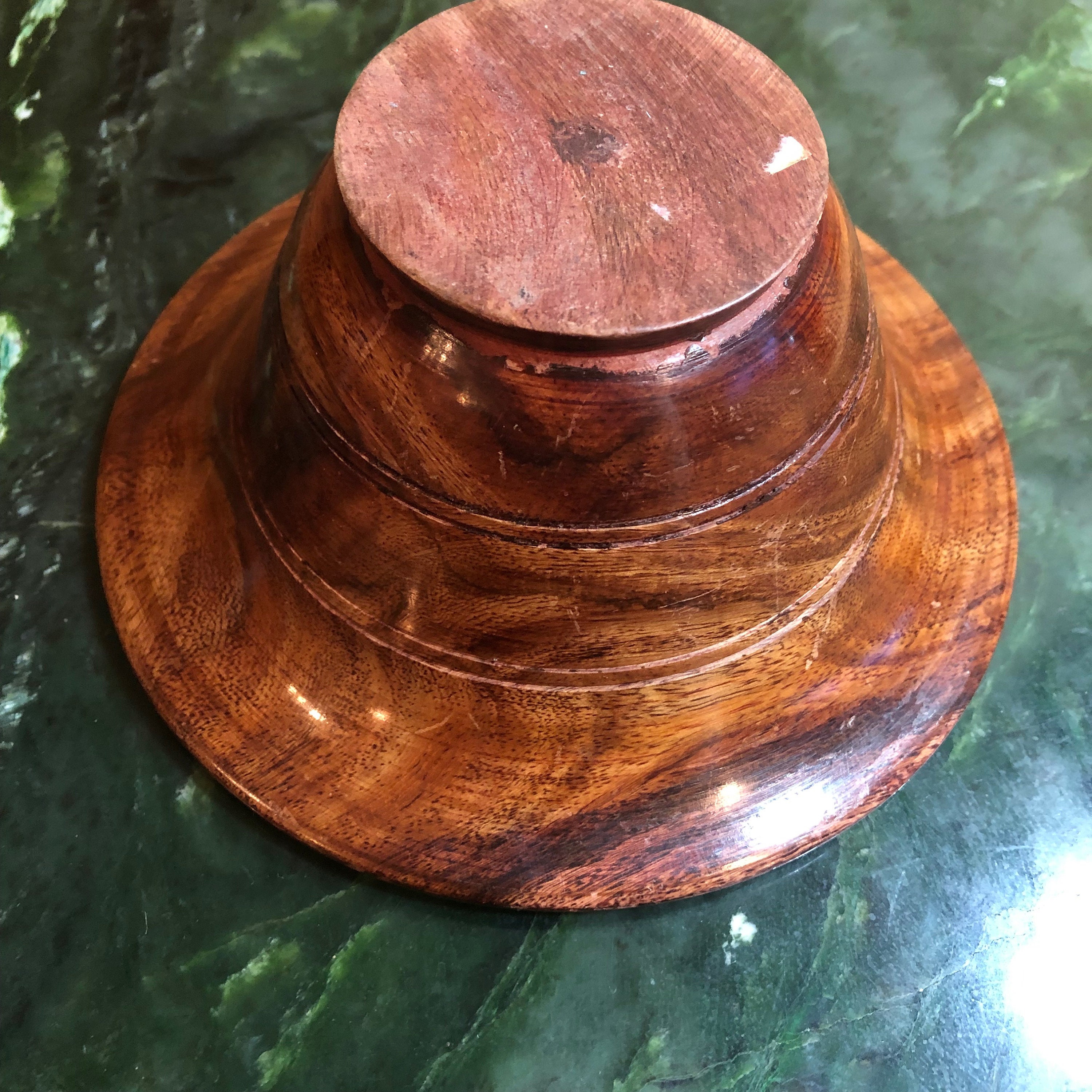Wooden Container With Tight Lid and Brass Inlays All Around the Top - Etsy