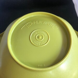 Vintage Tupperware Green Container With Lid 840-8 and 841-17 Made in ...