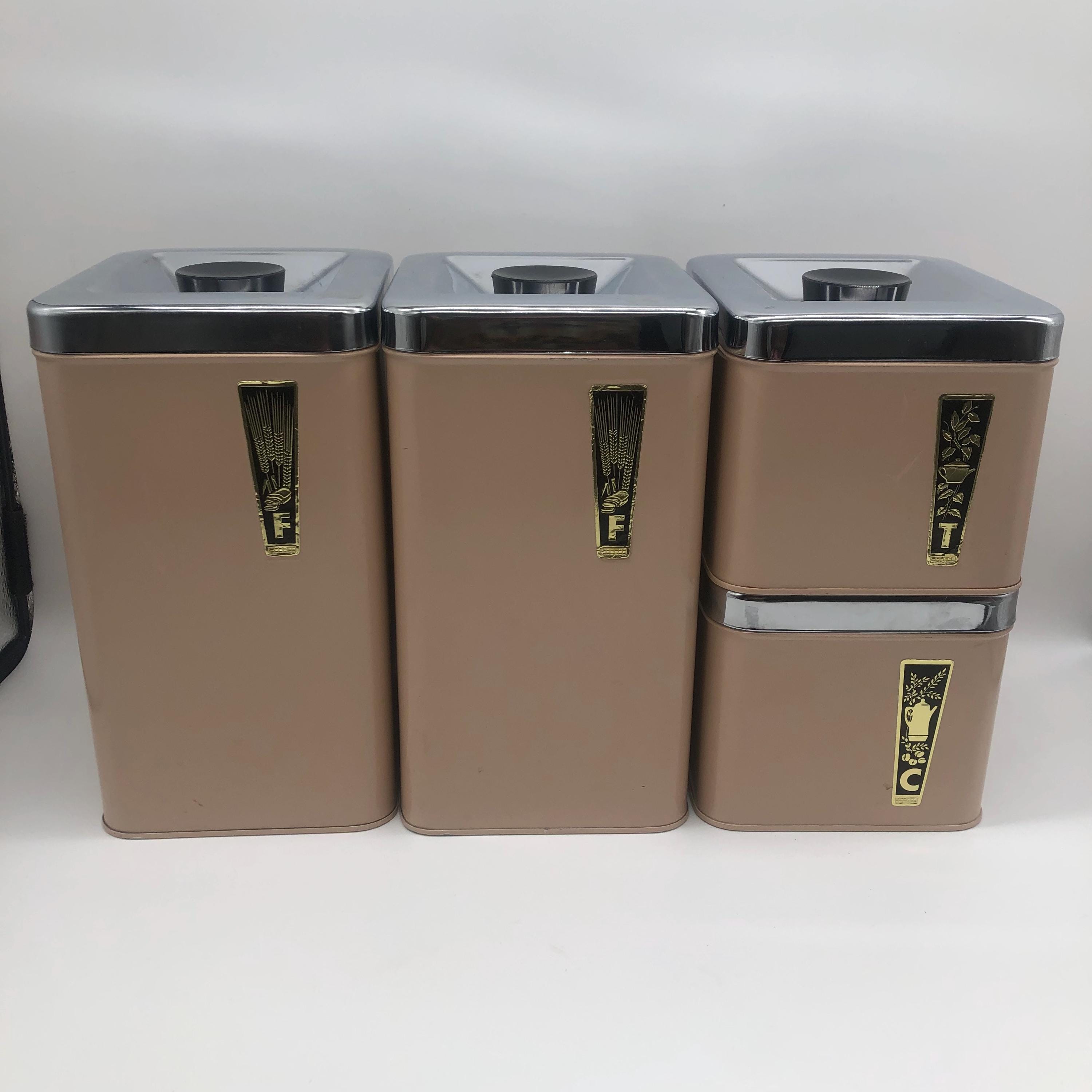 Kromex canisters - Etsy 日本